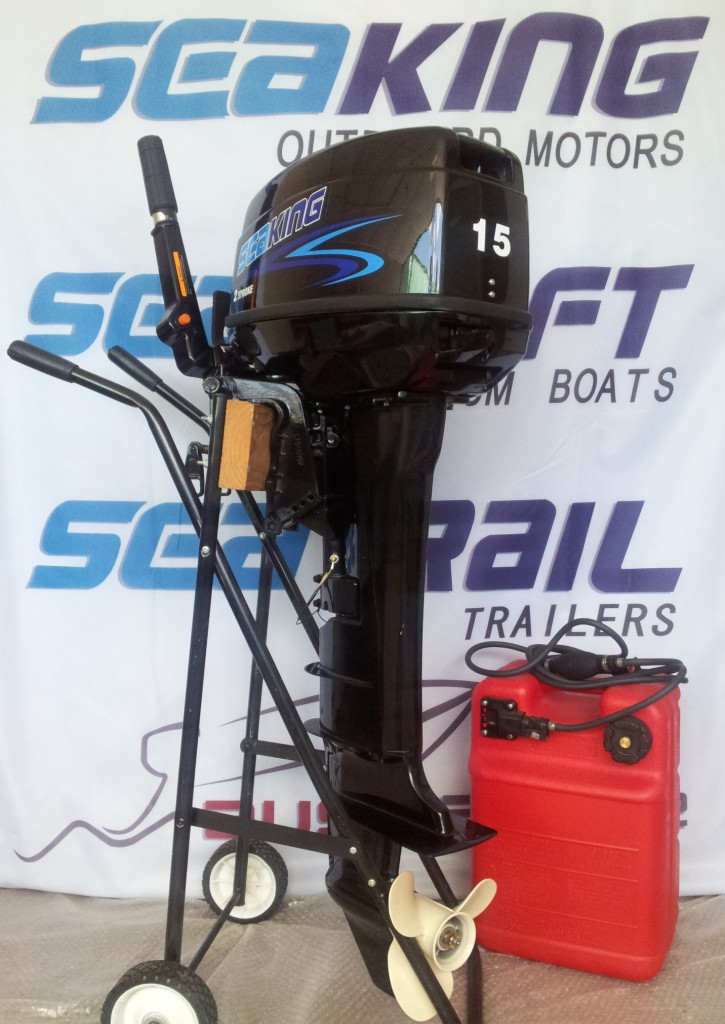 Seaking 15hp 2 Stroke Outboard Engine Long Shaft Seaking 15hp 2 Stroke Outboard Engine Long Shaft